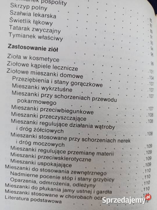 Zioła w apteczce domowej unikatowy książki