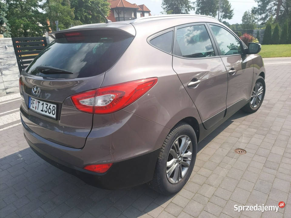 Hyundai ix35 16 benzyna navi kamera led lift komputer pokładowy lubelskie Drelów
