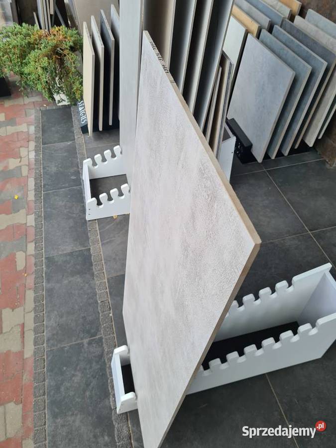 Płytki gres STARK PURE GREY mat 60X120 gat 2 Opoczno