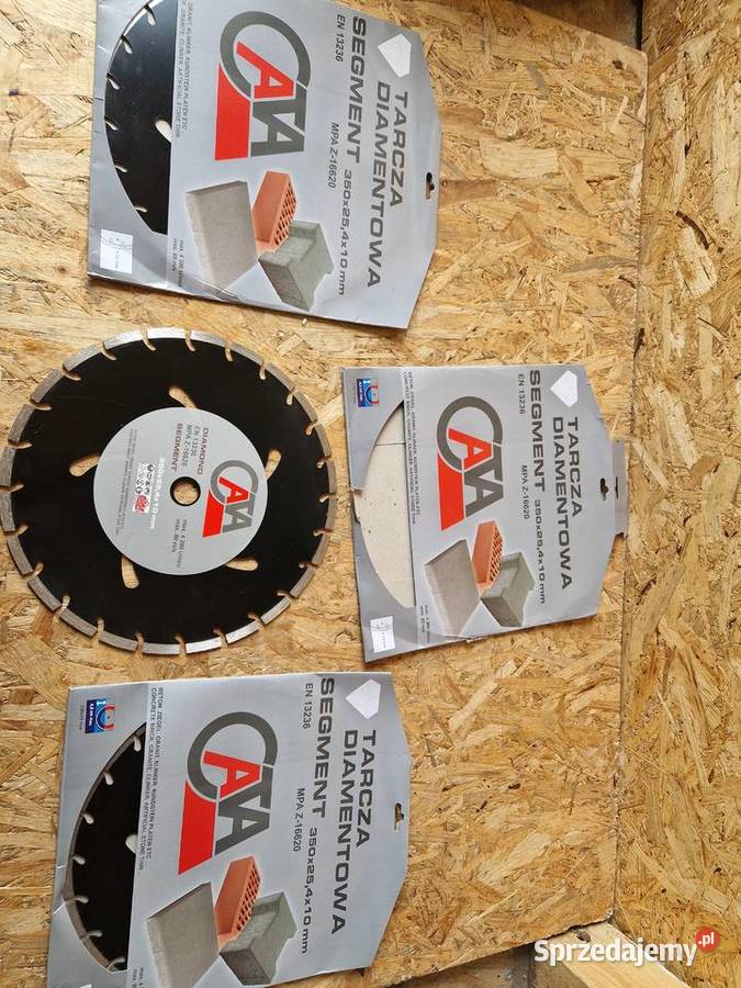 TARCZA DIAMENTOWA DO BETONU CEGŁY KOSTKI 350 MM wielkopolskie Głogowa