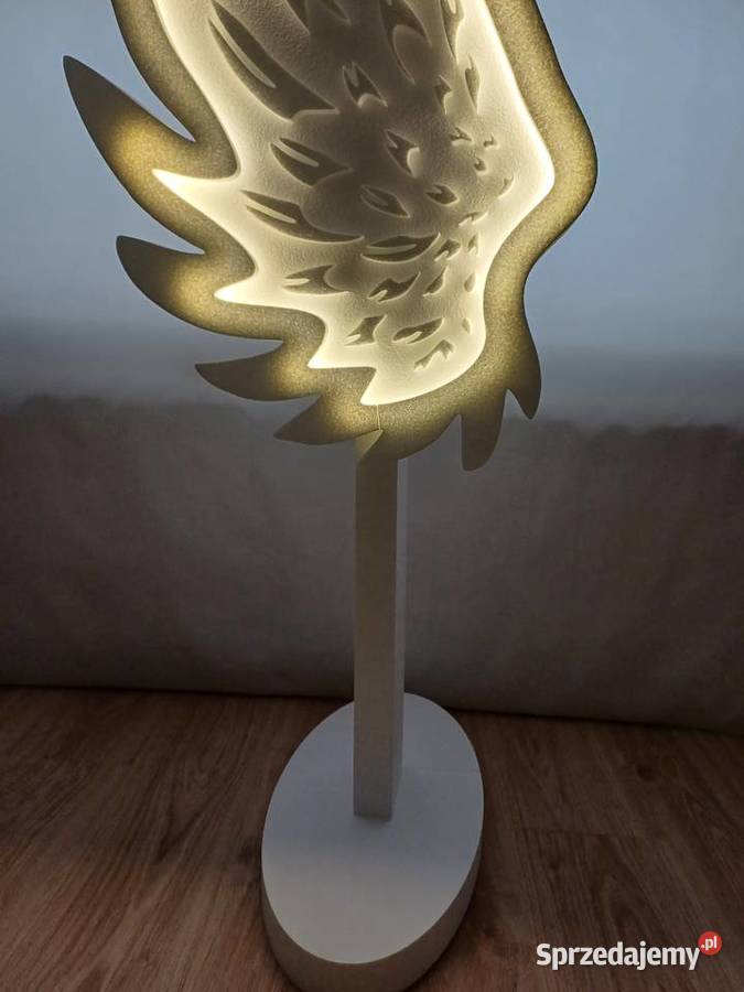 Skrzydła anioła z oświetleniem led dekoracja sal