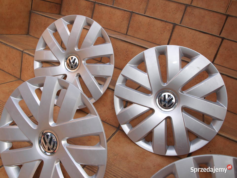 VW Polo kołpaki 15 oryginalne komplet 4 sztuki wielkopolskie Kalisz