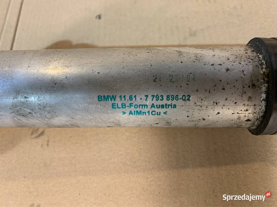 Rura przewód intercoolera 7793896 bmw 5 e60 e61 Układ chłodzenia Szczecin
