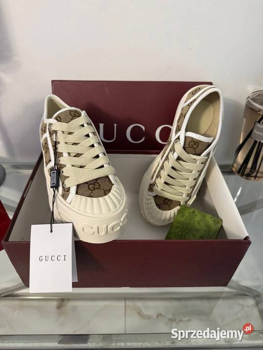 Trampki Gucci brązowy/beżowy Warszawa