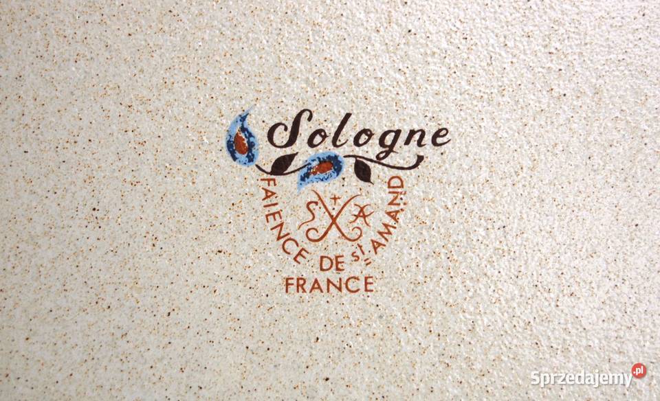 Serwis deserowy talerze filiżanki kamionka lubelskie Lublin