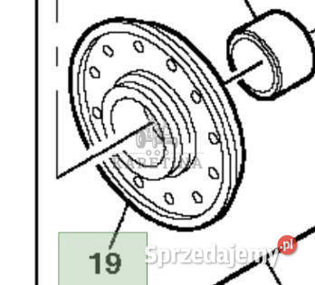 John Deere 9780CTS 9780 CTS Piasta Z13205 Jastrzębniki