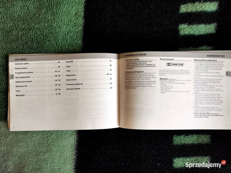 Wieża Philips FW 850 C Lublin