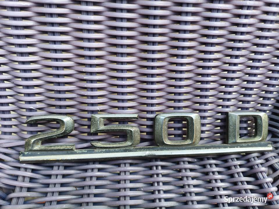Mercedes W124 znaczek emblemat na tylną klapę sprzedam