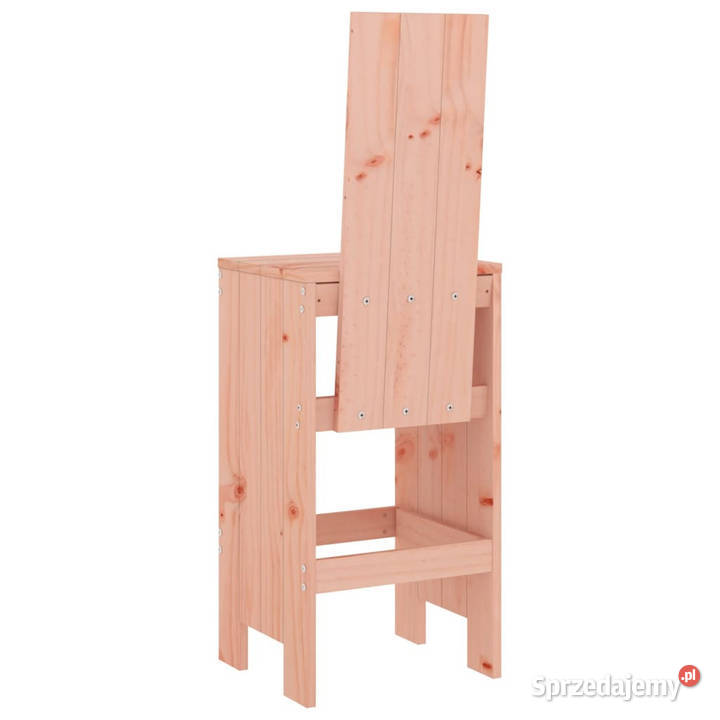 Stołki barowe 2 40x42x120 lite drewno daglezjowe Warszawa