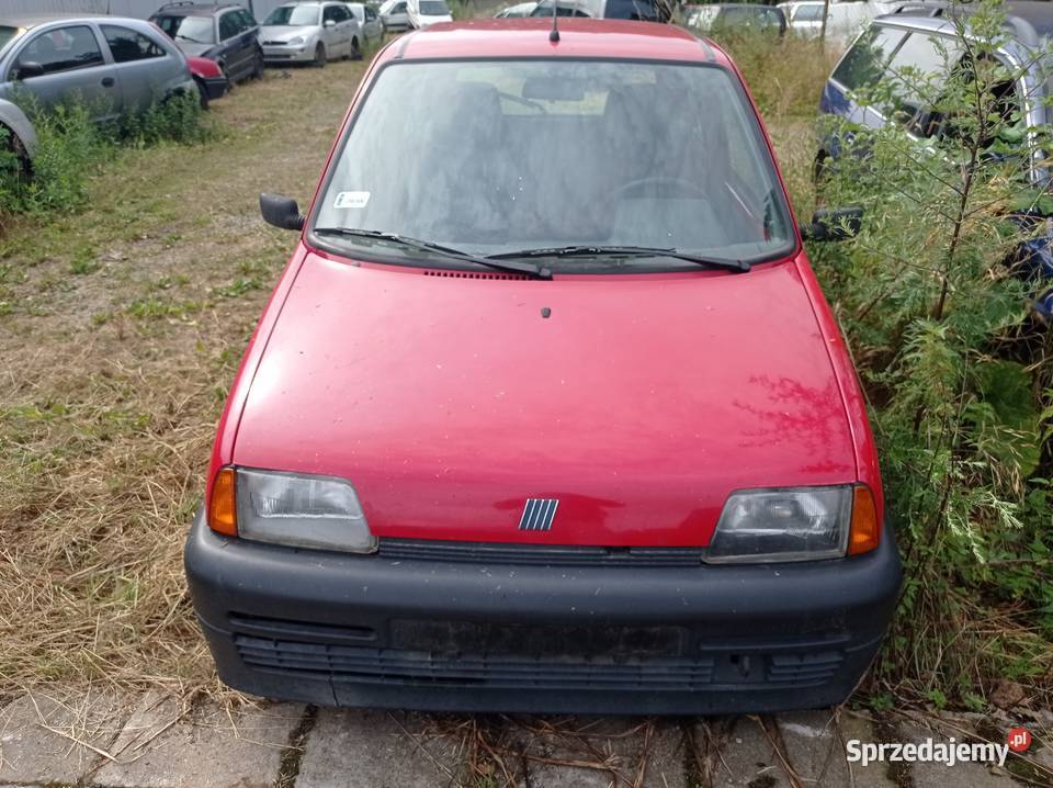 Fiat Cinquecento 07 30 kW 1998 r dawca części osobowe Samochody na części Szklarka Myślniewska sprzedam