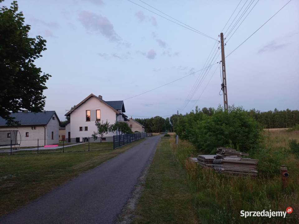 Działka budowlana drodze asfaltowej sprzedam