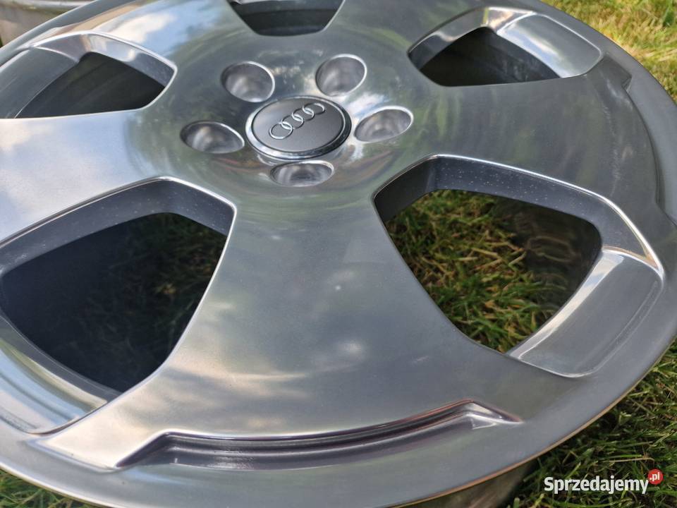 Oryginalne Alufelgi Audi 17 Polerowane Aluminium