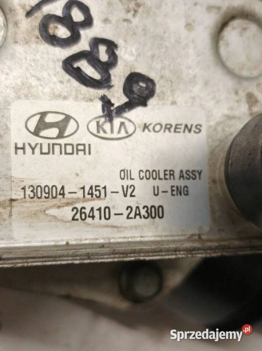 OBUDOWA FILTRA OLEJU 264102A300 K0100200 17 CRDI Rok produkcji 2014