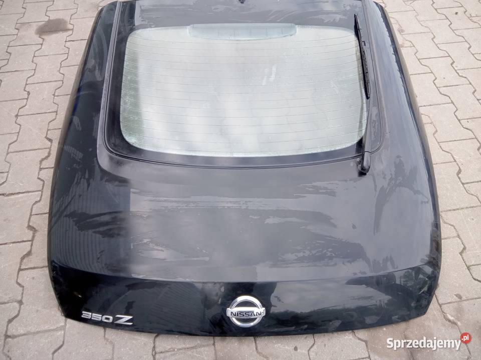 KLAPA BAGAŻNIKA TYŁ TYLNA NISSAN 350Z Nowy Tomyśl