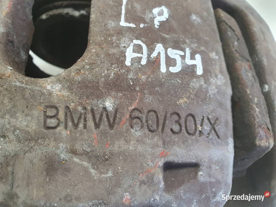 BMW E60 PRZEDNI ZACISK HAMULCOWY lewy przód lubelskie Rudka