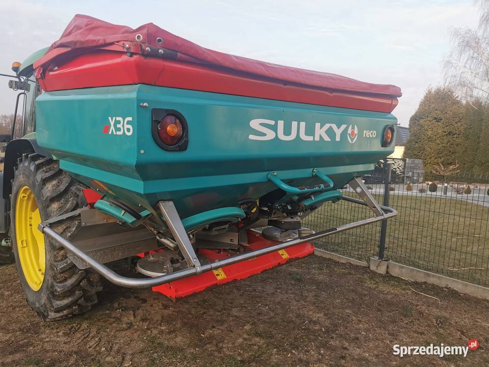 Rozsiewacz Sulky X36 z wagą komputer 3 tony Łańcut