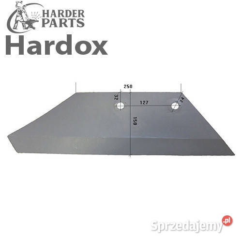 Lemiesz 300hektarów HARDOX 94602P części do Suwałki