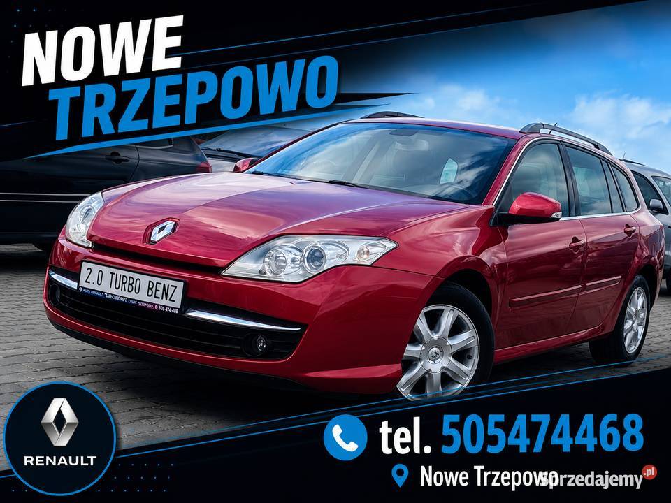 Renault Laguna 2008r 20 Turbo Benzyna 170