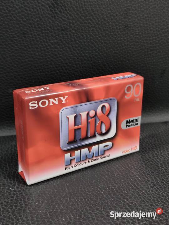 Nowa Kaseta Wideo SONY Hi8 HMP 90 PAL P590HMP Pozostałe TV i Video Poddębice