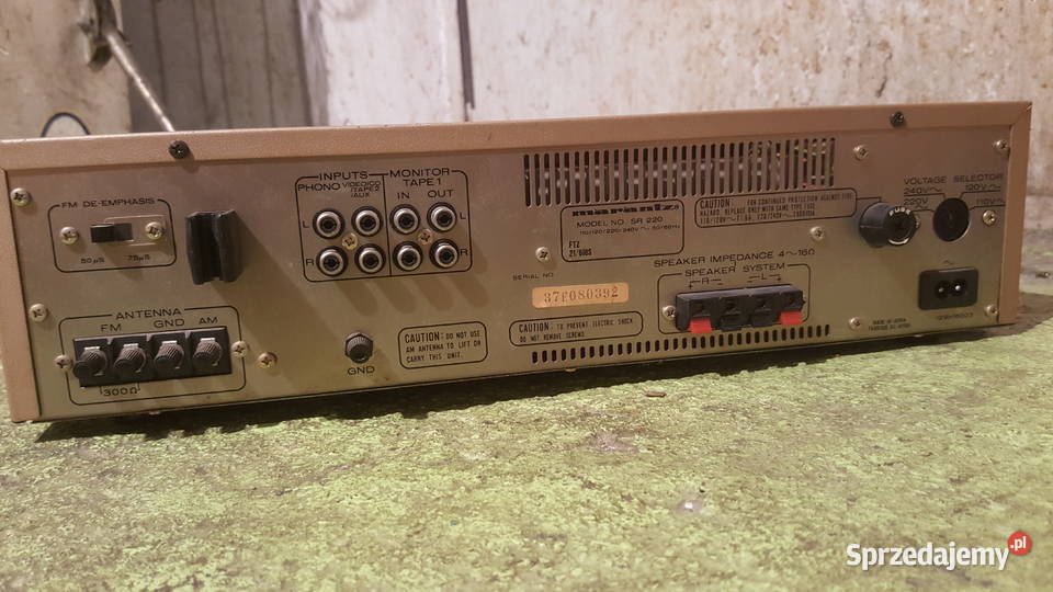 Amplituner Marantz SR 220 1982 lubuskie Zielona Góra