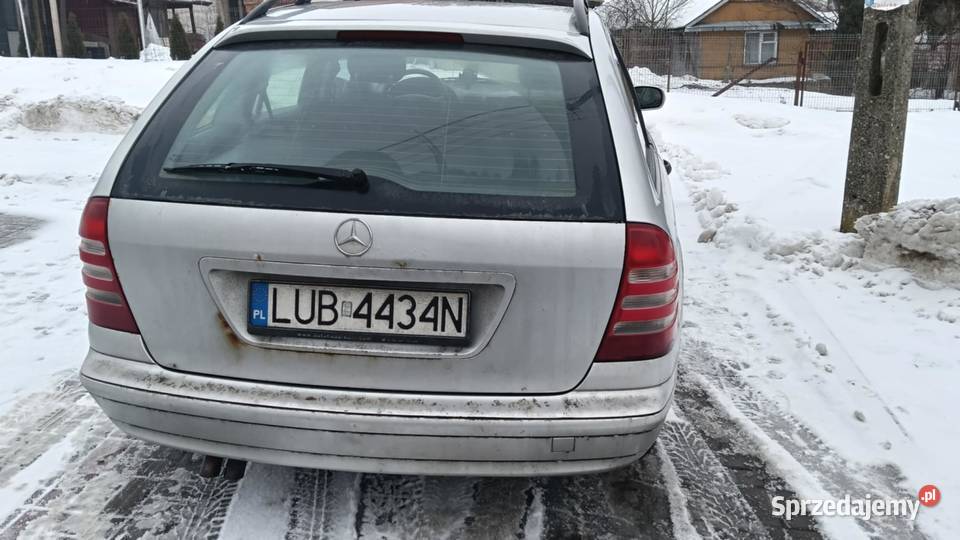 Mercedes c klasa 18 kompresor centralny zamek lubelskie Dragany
