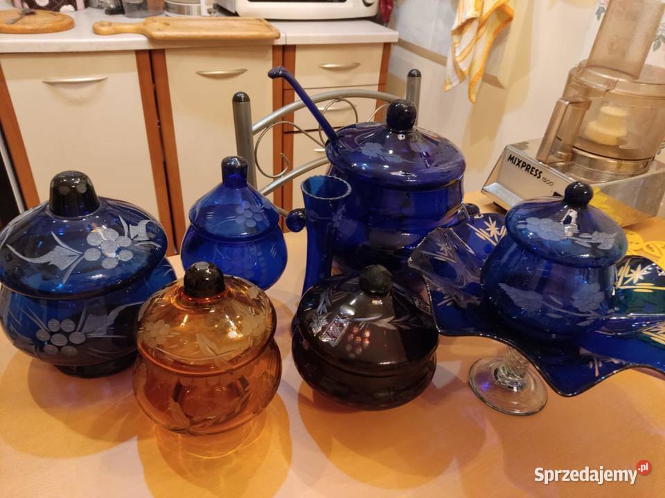 puzdro bomboniera waza patera szkło Gorzów Wielkopolski