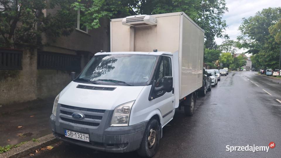 transit 11r skrzynia chłodnia ZAMIANA Blacharce Samochody dostawcze Gliwice