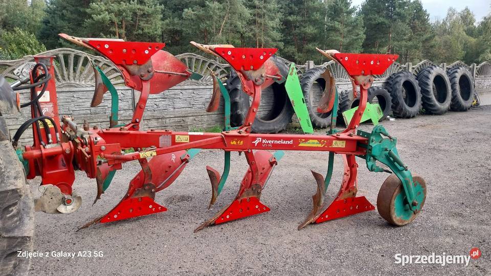 PŁUG 3skibowy KVERNELAND VD9580 regulowana szer Przymiłowice