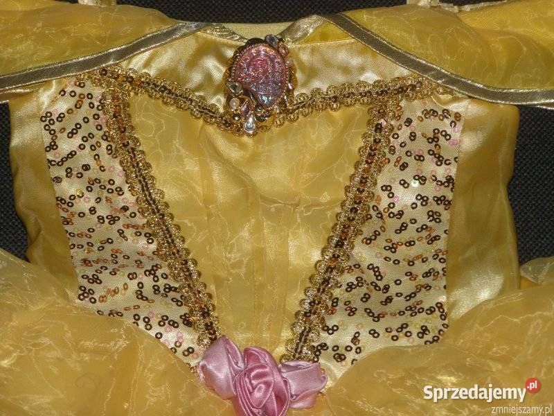 Strój kostium przebranie BELLA PIĘKNA I BESTIA 4 Siedlce sprzedam