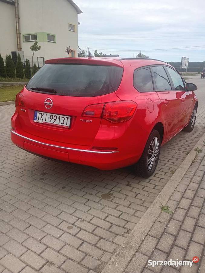 Opel Astra J 14 benzyna turbo Piekoszów