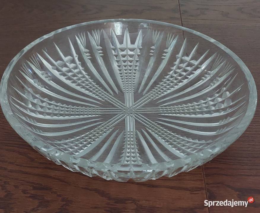 Salaterka kryształowa łódzkie