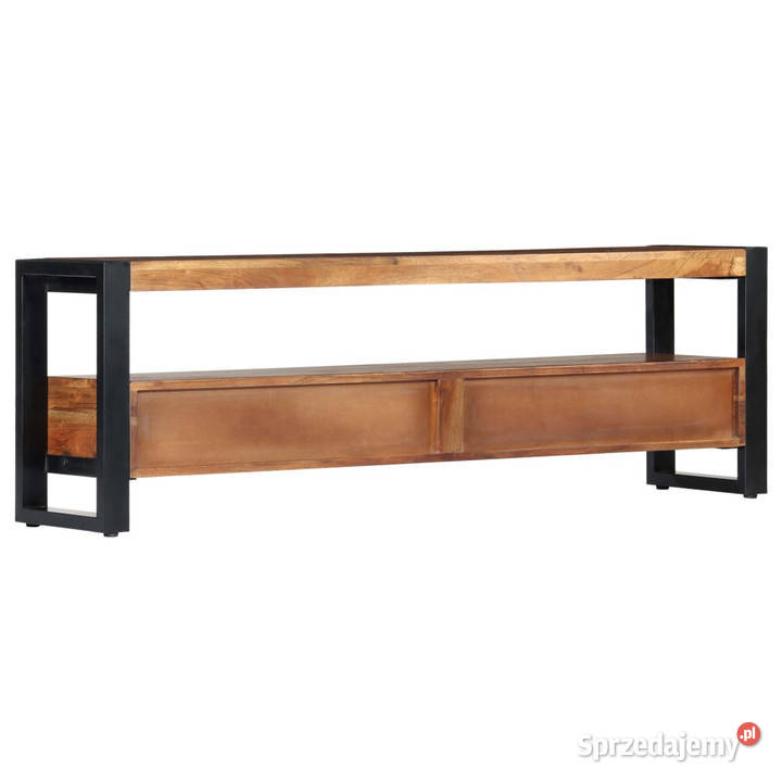 Szafka pod TV 140 x 30 x 45 lite drewno akacjowe Warszawa