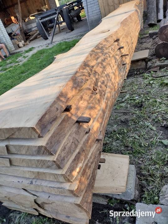 dechy dębowe live edge wood monolit Przysucha