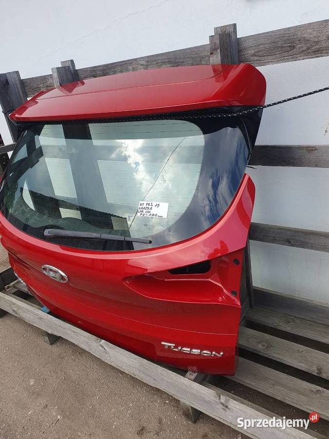 KOMPLETNA KLAPA BAGAZNIKA KAMERA HYUNDAI TUCSON osobowe łódzkie Skierniewice sprzedam