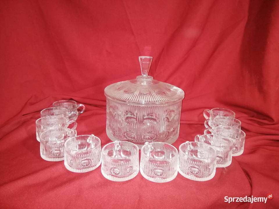 Kryształowa waza Porcelana i szkło