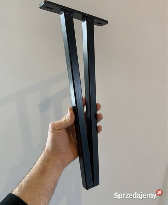Czarna Noga metalowa Noga loft 40 Stolik kawowy Bochnia