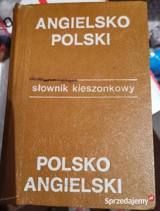 kieszonkowy słownik polsko angielski angielsko Książki do nauki języka obcego Białystok