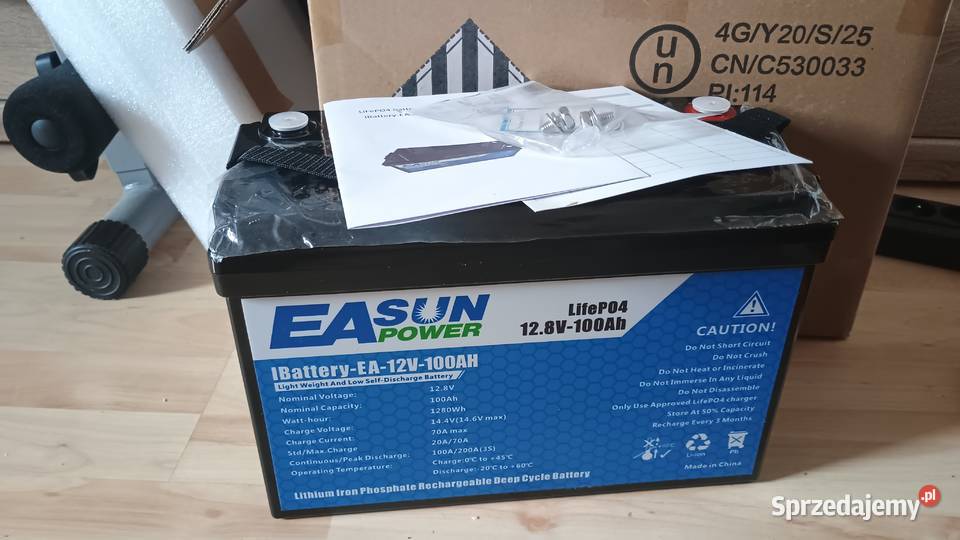 LifePo4 128V 100Ah 1280Wh Nowy lubelskie Lubartów