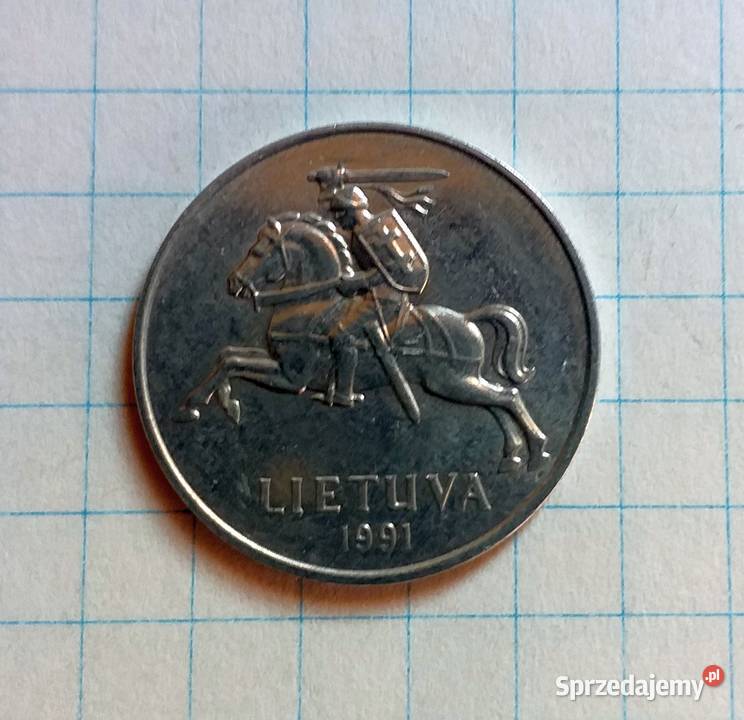 2 CENTAI 2 CENTY 1991 LITWA Piszczac