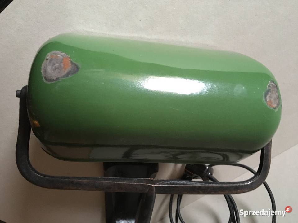 Stara lampa bankierka sygnowana Warszawa sprzedam