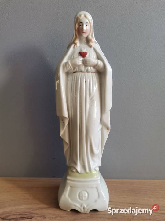 Stara figurka porcelanowa Matka Boska