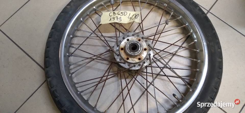 Felga z oponą Honda CB 650 79r małopolskie Jawiszowice