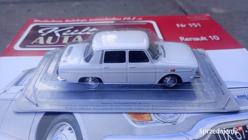 RENAULT 10 model kultowe auta PRL 143 Deagostini