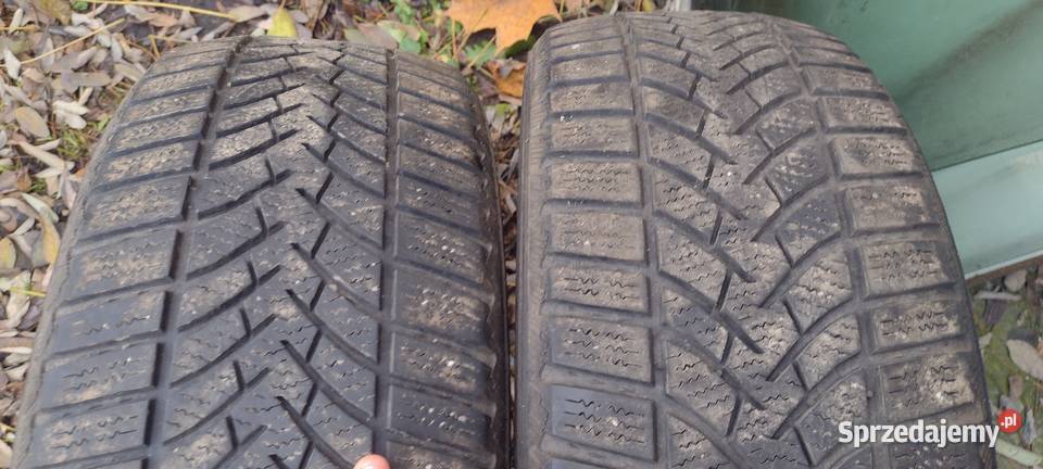 2 opony zimowe 1955015 semperit 6mm ładne tanie zima Kraków