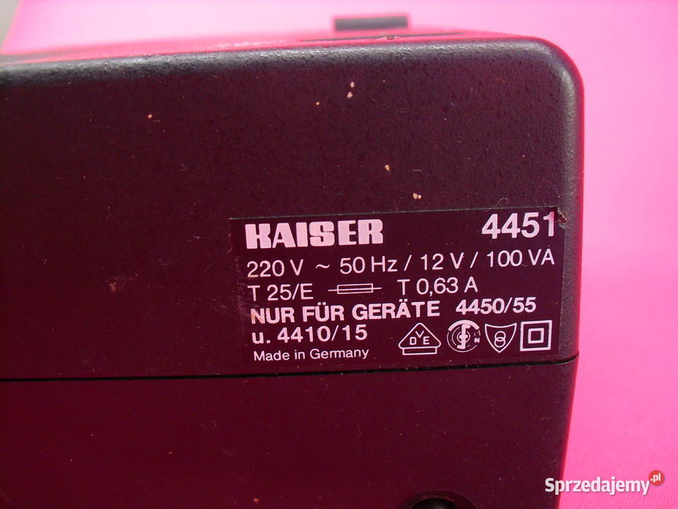 Transformator fotograficzny KAISER 12 V Akcesoria Bielawa