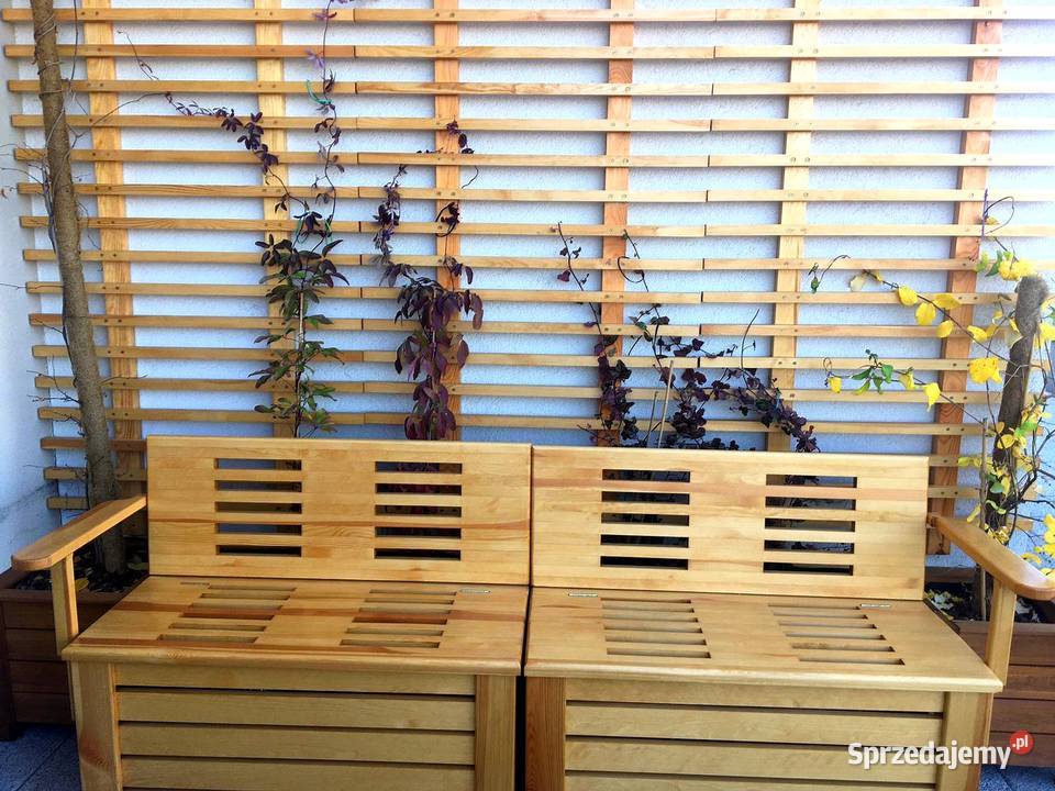 Trejaż drewniany pergola kratownica ozdoba Radków