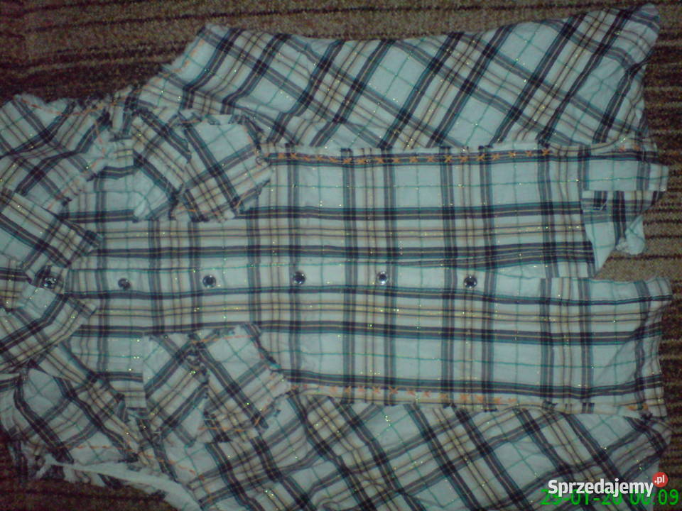 bluzka bezrękawnik 6 błyszczącymi nitkami Łódź