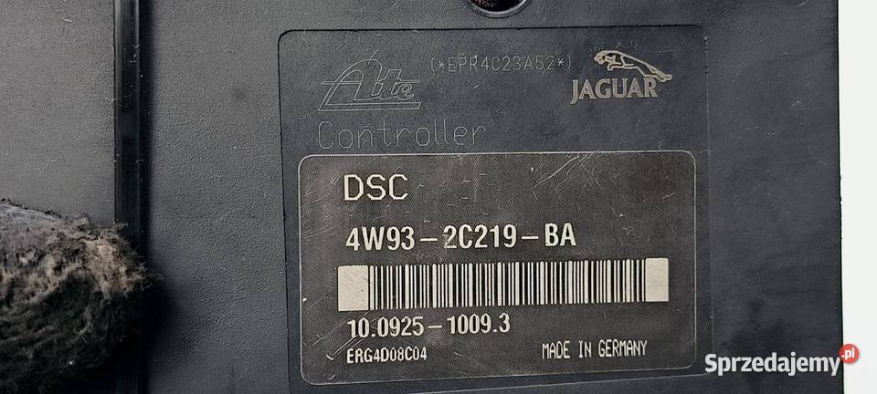 POMPA ABS HAMULCOWA JAGUAR XJ 4W932C405AA Lipno sprzedam