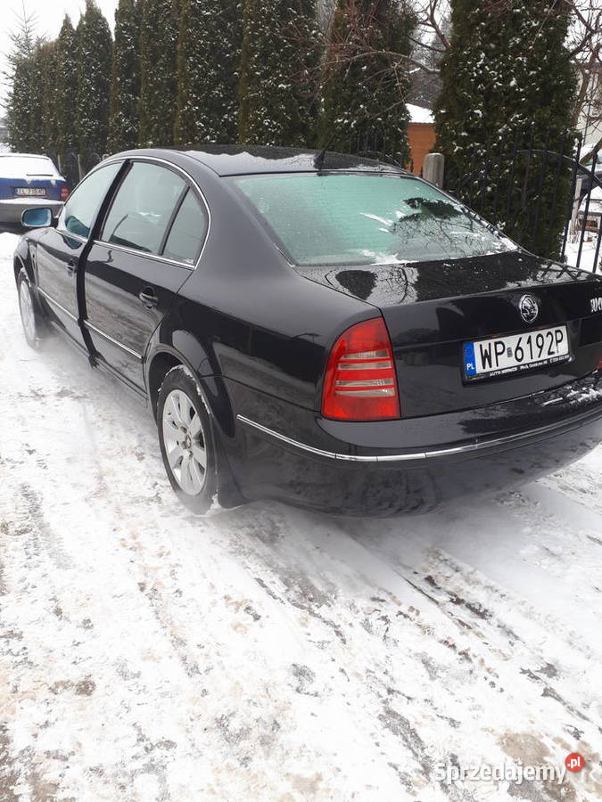 Skoda superb 19 tdi piękny lakier full Łódź