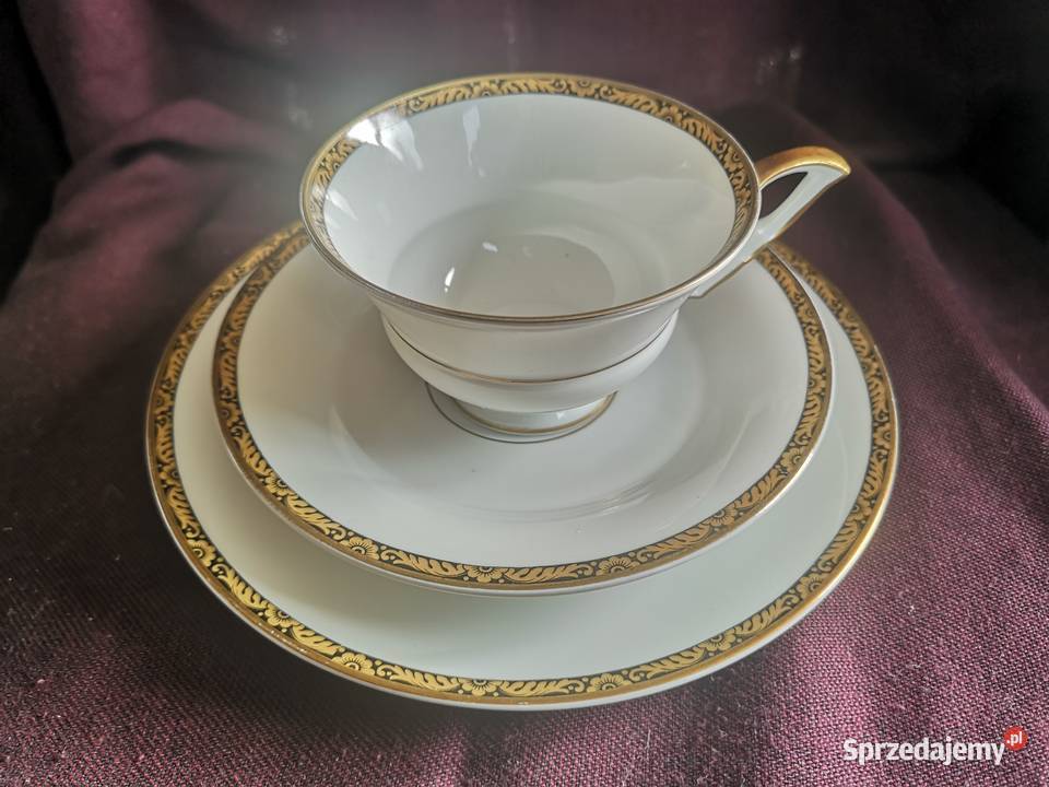 Hutschenrouther Filiżanka z talerzykiem Gdańsk sprzedam